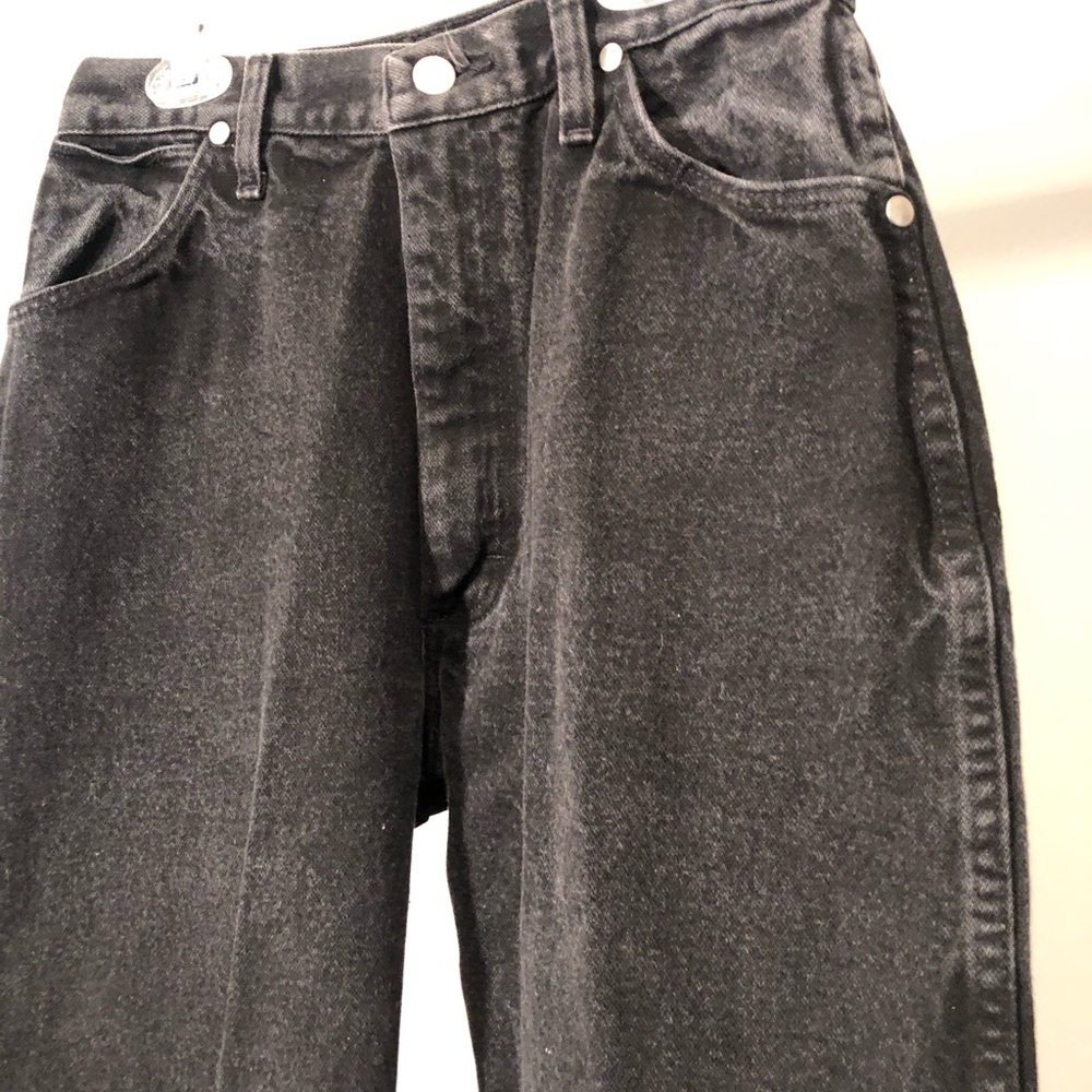 Ladies Wrangler black denim jeans. 26-32 - Picture 2 of 7